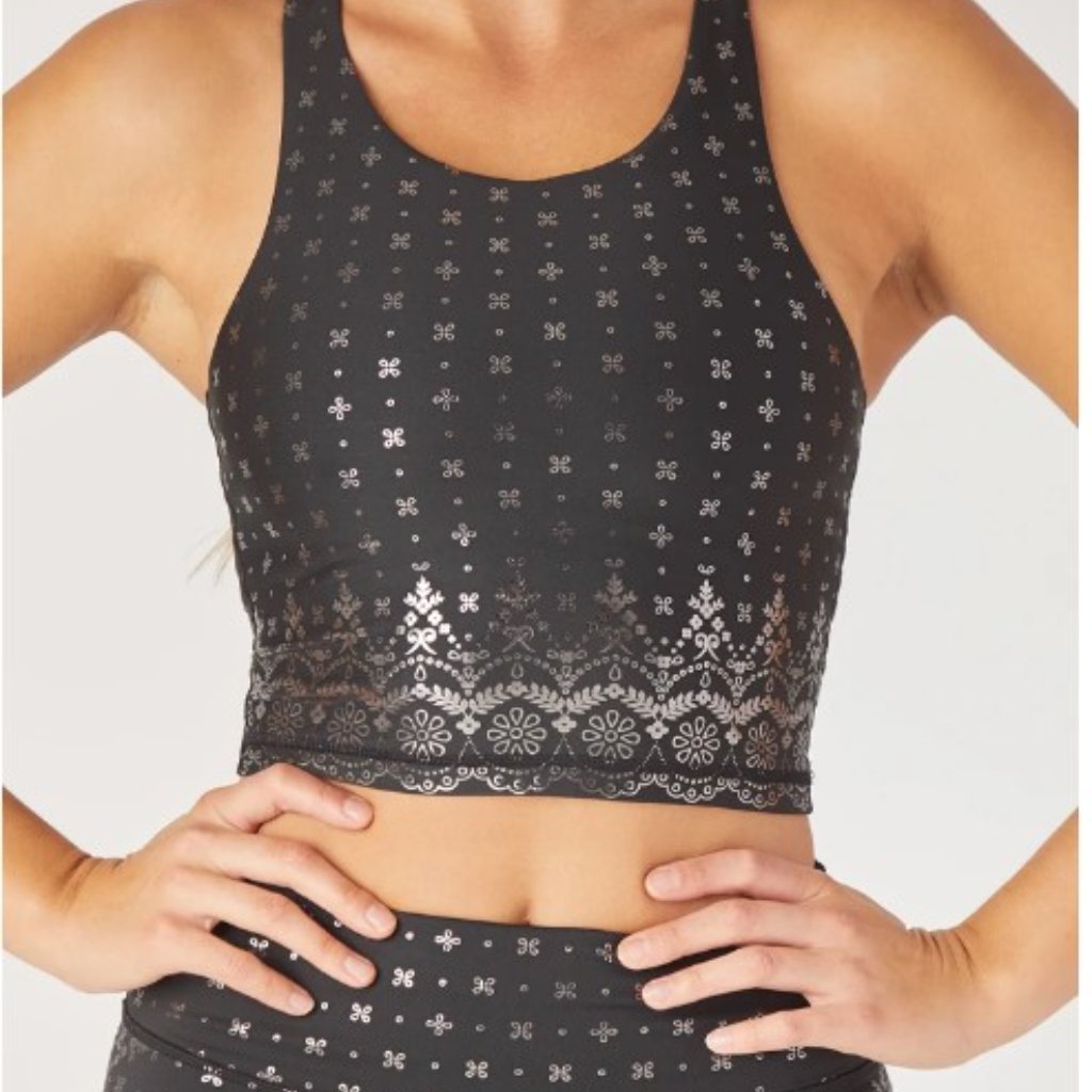Glyder Nwt Legging S Bra Crop Tank M Matching Set